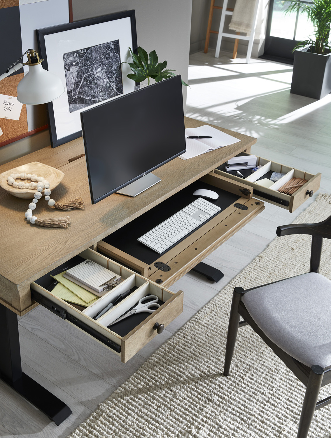 60" Adj. Lift Desk Top (for IUAB-301-2) - image 6