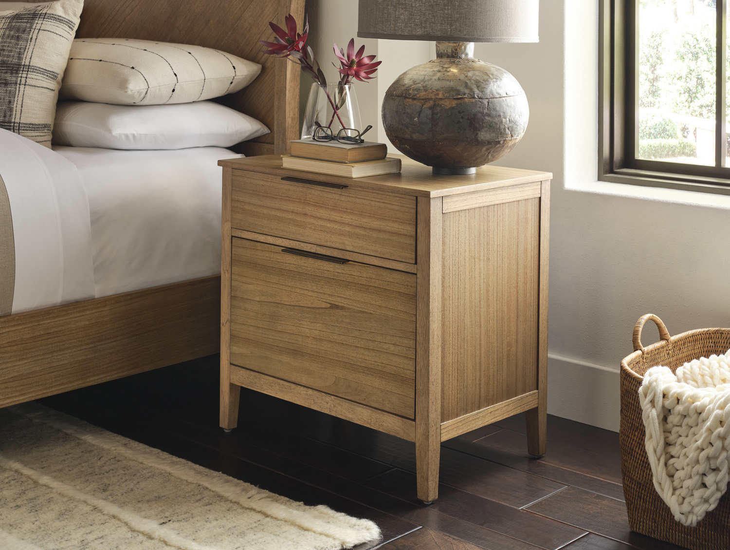 2 Drawer Nightstand - image 1