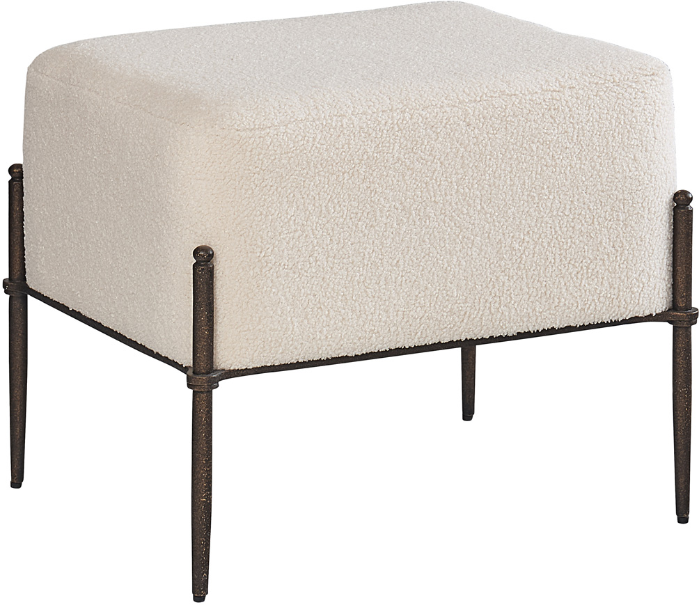 Shearling Natural Stool - main image