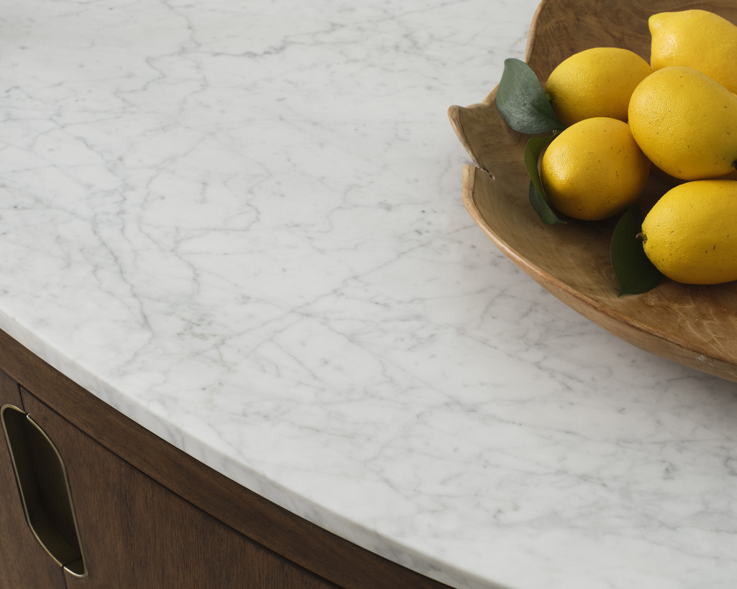 Bar Cabinet w/Marble Top - image 4