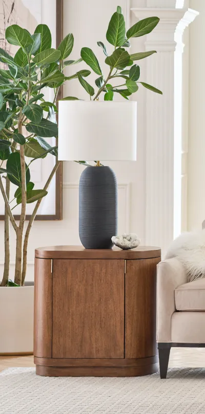 End Table w/ Doors - Alternative View