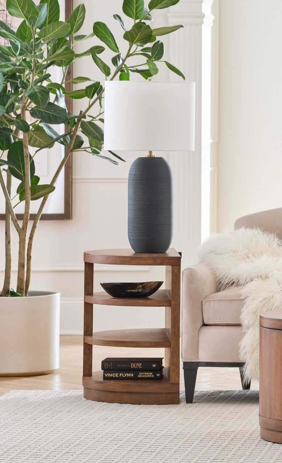 Demilune End Table - image 2