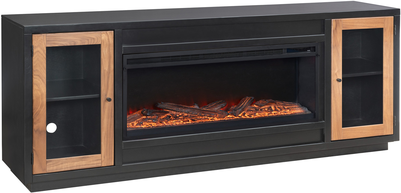 82" Fireplace Console w/ 42" Insert - image 1
