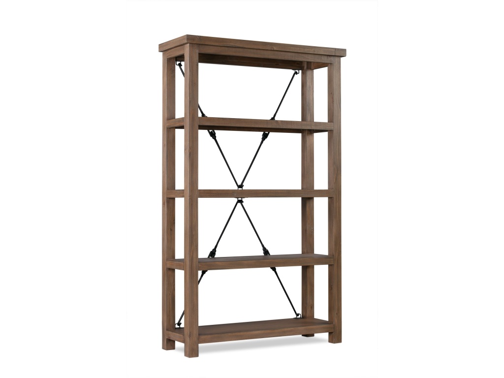 Autumn Open Shelving Unit Flint Oak - image 2