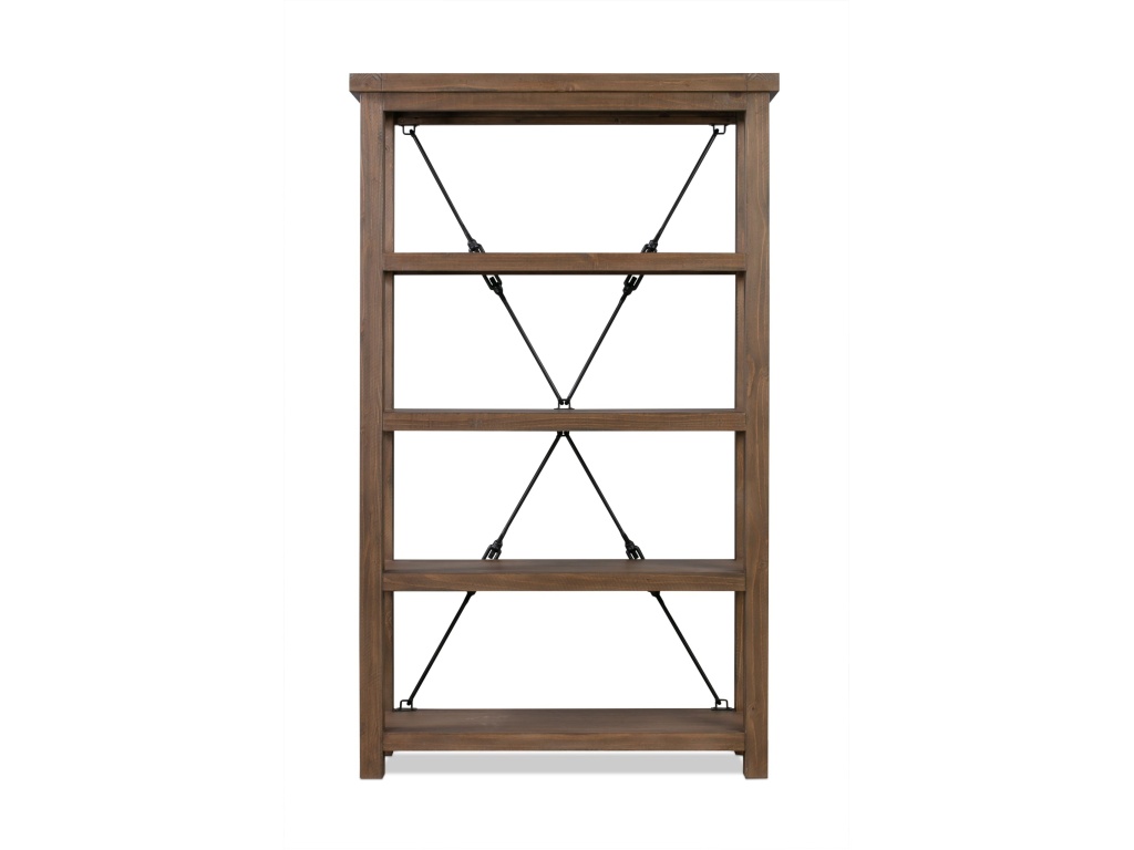 Autumn Open Shelving Unit Flint Oak - image 3