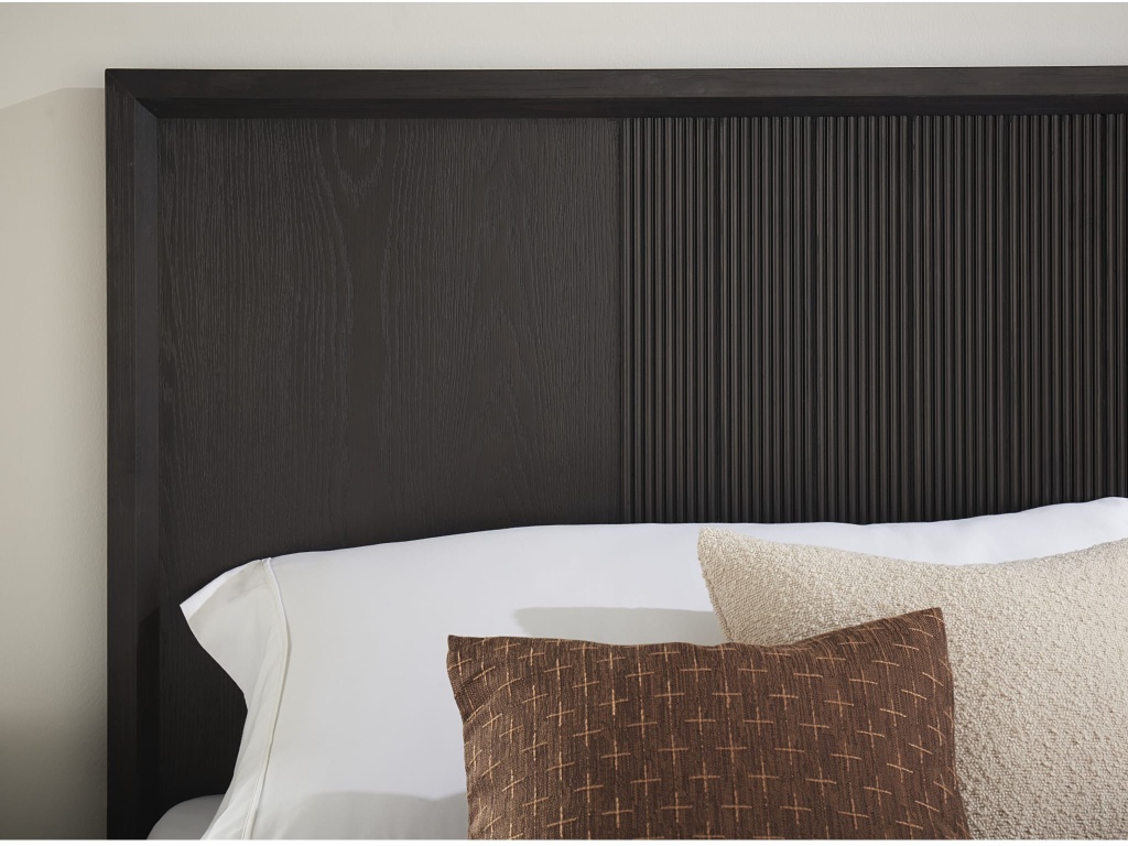 Avedon Panel Bed in Smokey Topaz - main image