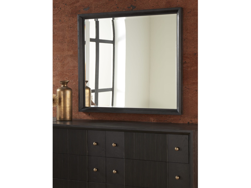 Avedon Wall or Dresser Mirror in Smokey Topaz - main image