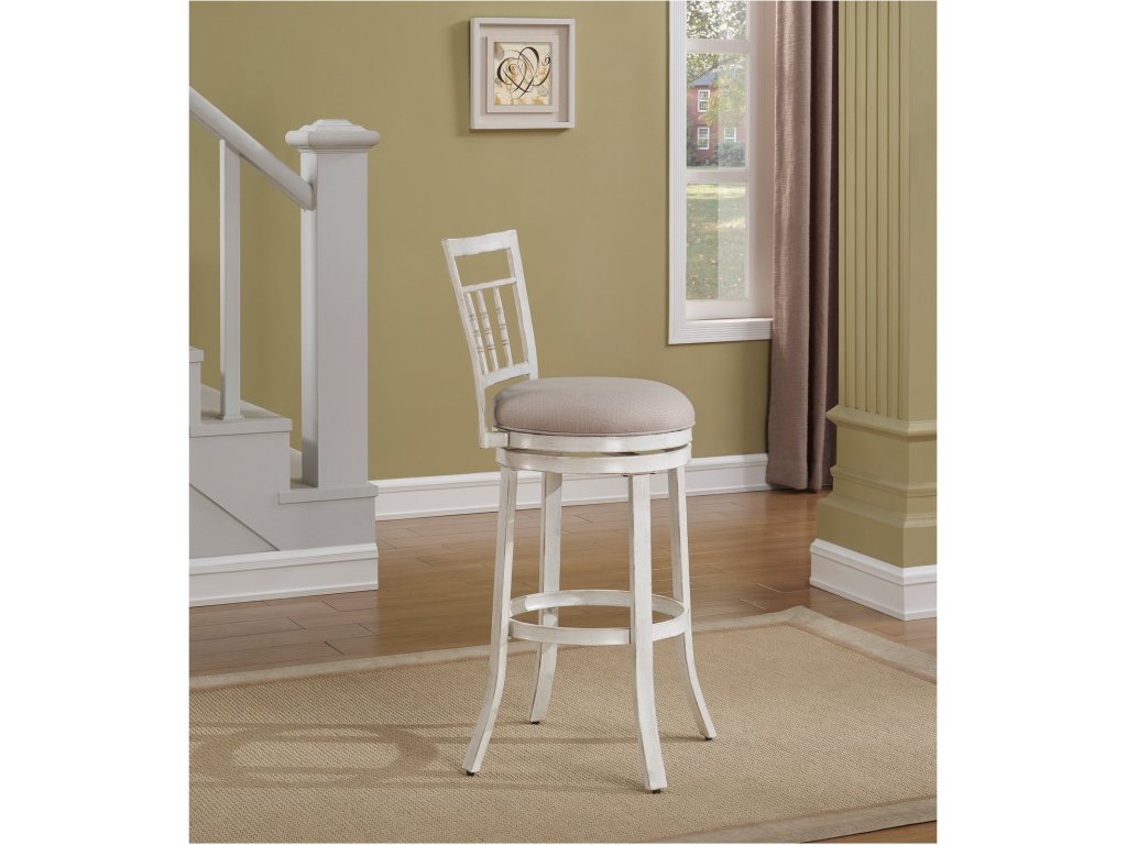 B1-153 Palazzo Barstool Stool W/ Back-Metal Frame - image 1