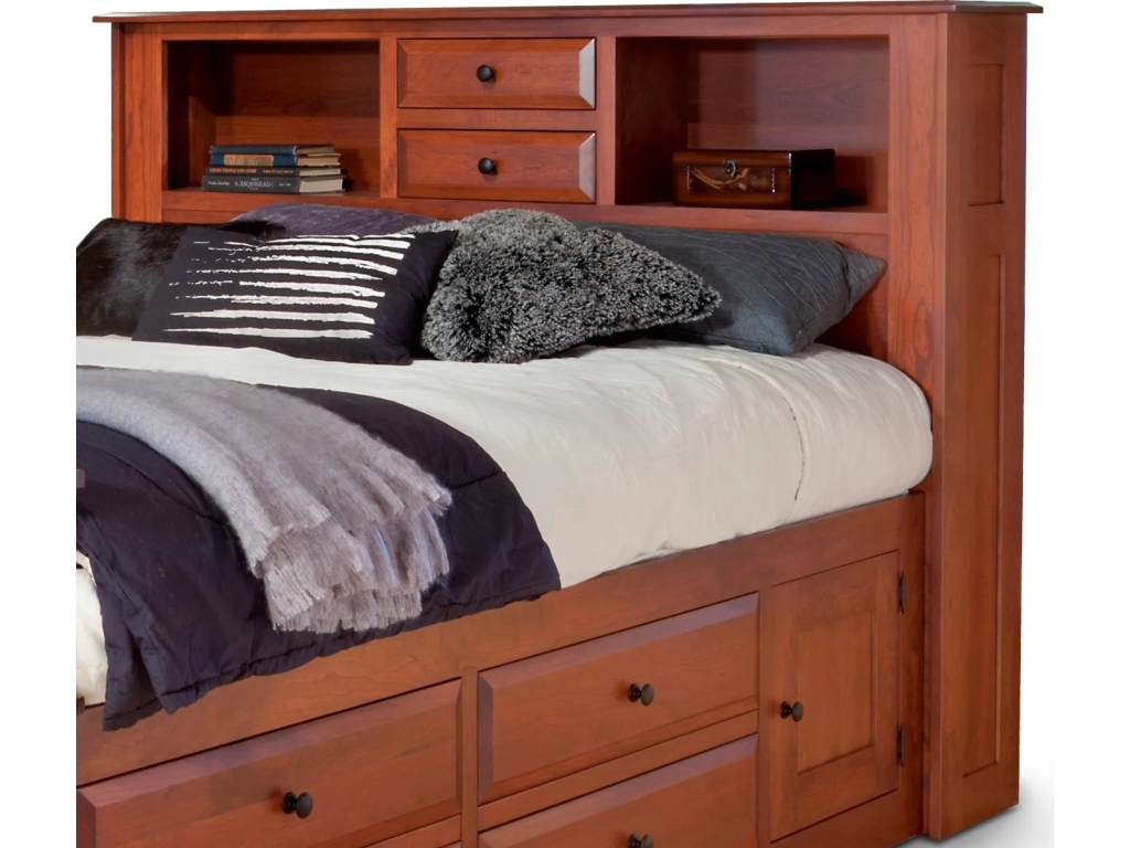 Simplicity King Bookcase Headboard - main image
