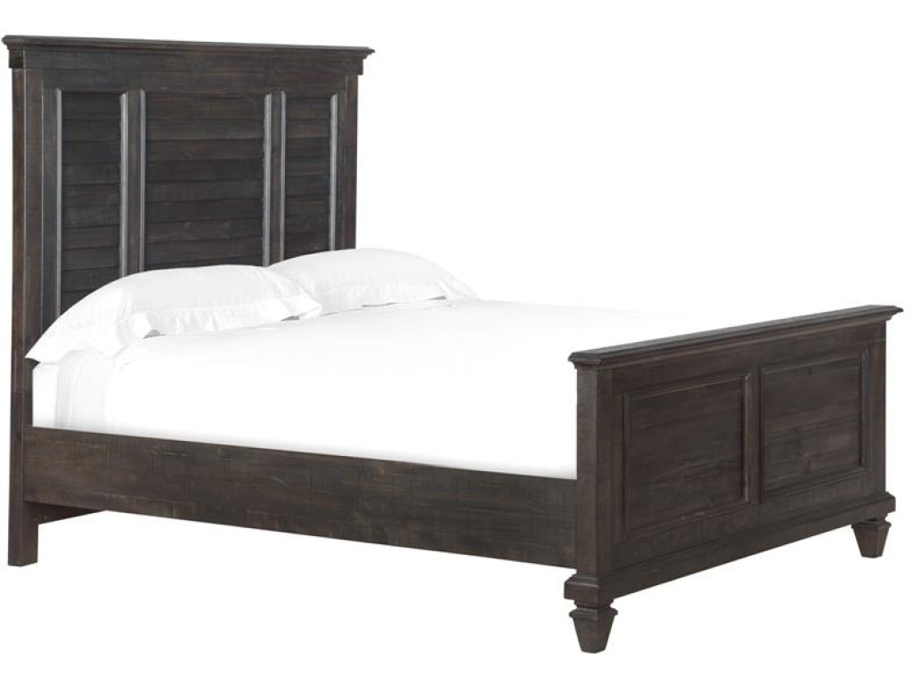Complete Queen Shutter Panel Bed - image 2
