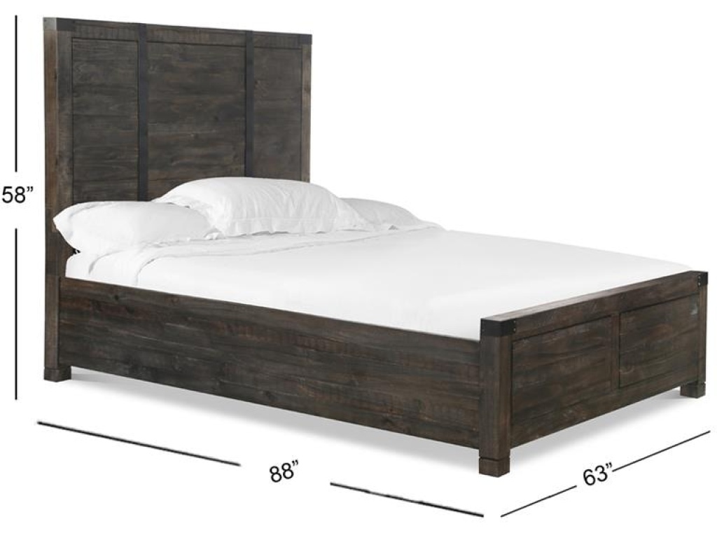 Complete Queen Panel Bed - image 2