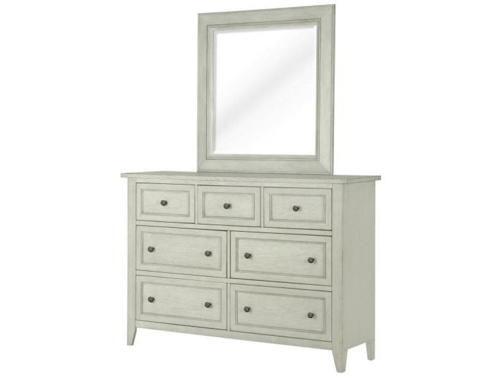 Portrait Concave Framed Mirror - image 1
