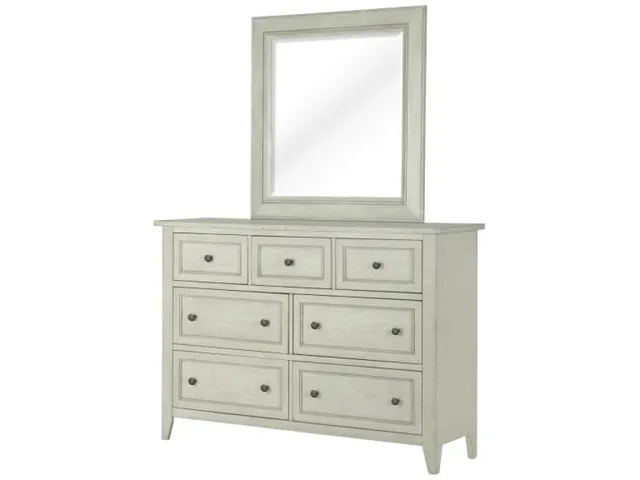 Portrait Concave Framed Mirror - Alternative View