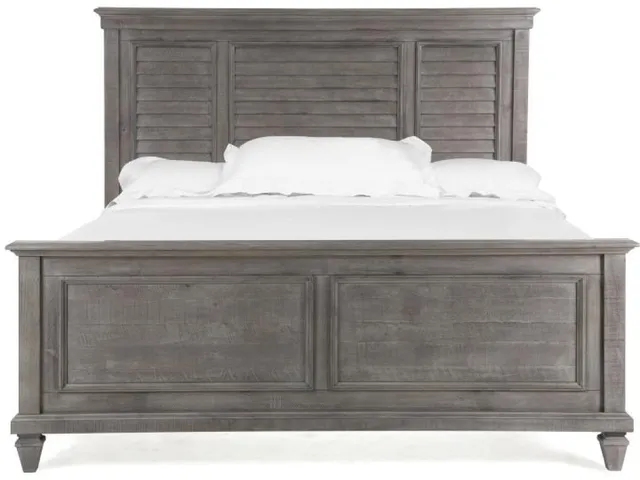 Complete Queen Shutter Panel Bed