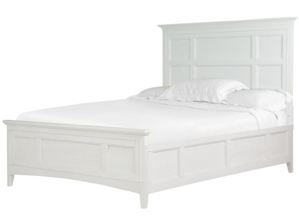 Complete Queen Panel Bed with Regular Rails - image 1
