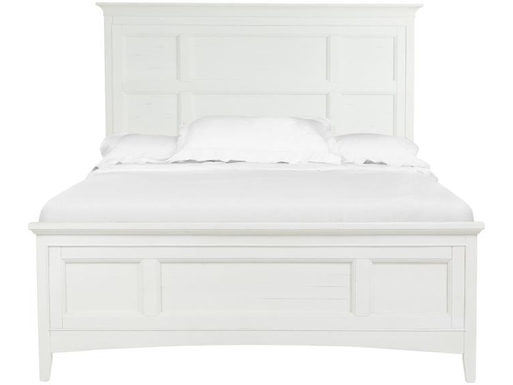 Complete Queen Panel Bed with Regular Rails - main image
