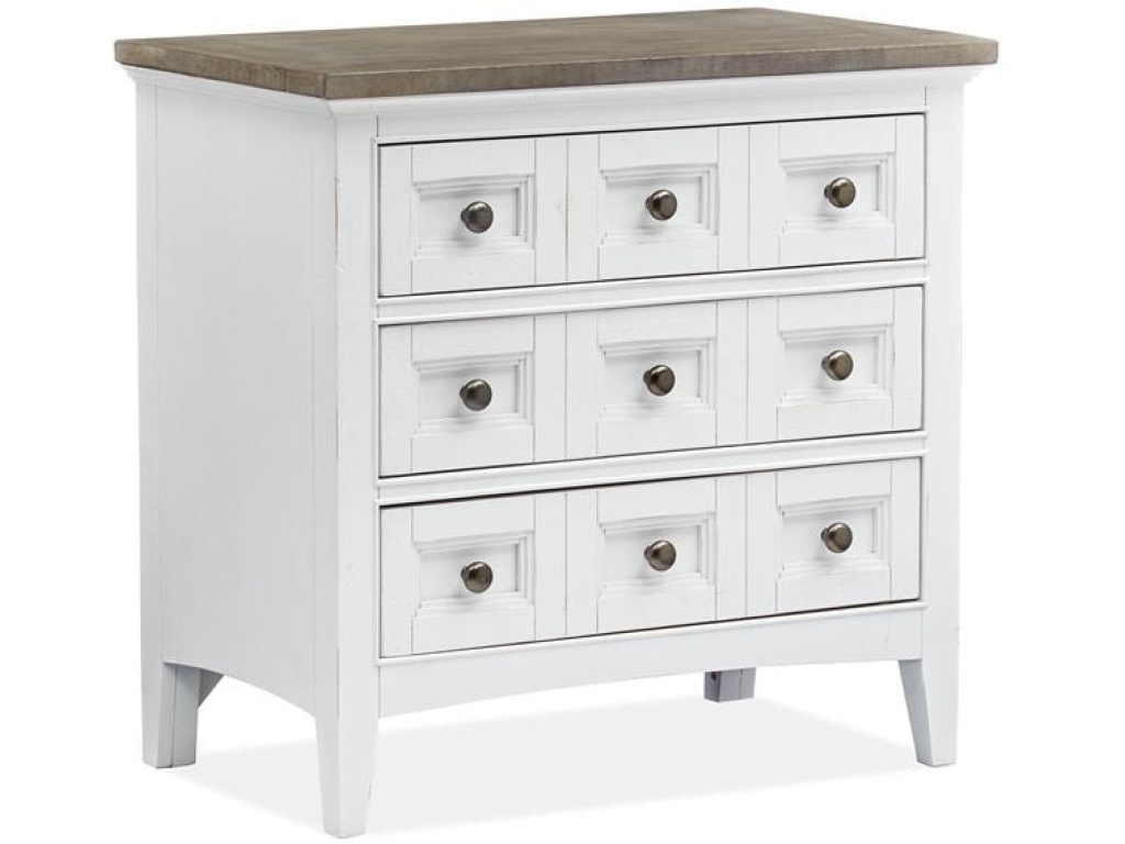 2 Tone Drawer Nightstand - image 2