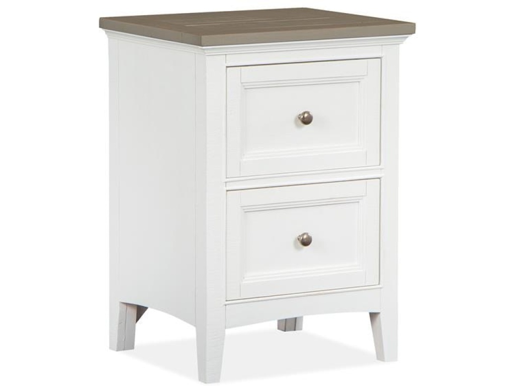 Small 2 Tone Nightstand - image 1