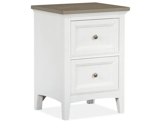Small 2 Tone Nightstand - Alternative View