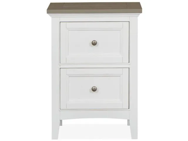 Small 2 Tone Nightstand