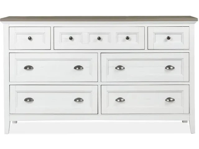 Two Tone Drawer Dresser