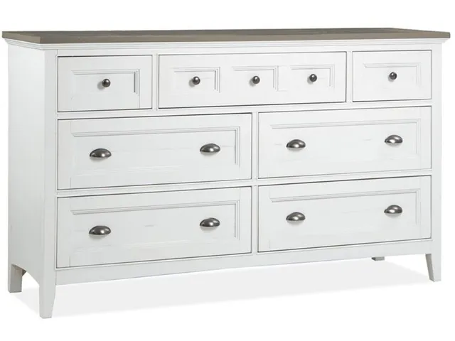 Two Tone Drawer Dresser - Alternative View