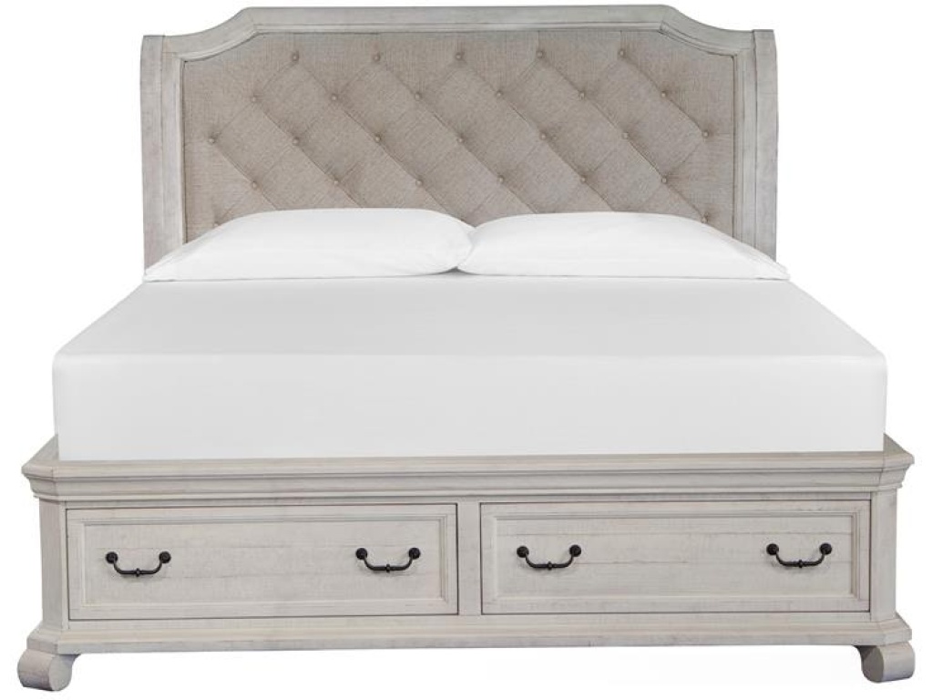 Complete Queen Sleigh Storage Bed - main image