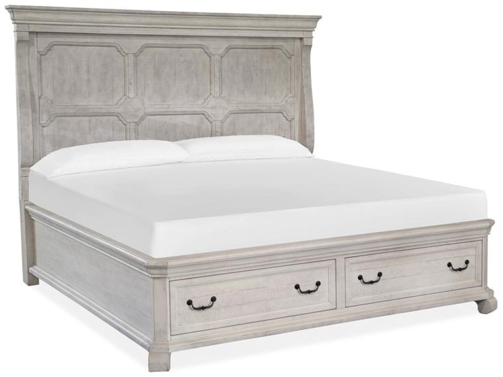 Complete Queen Panel Storage Bed - image 1