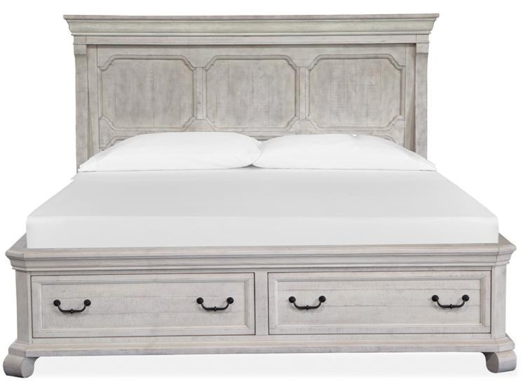 Complete Queen Panel Storage Bed - main image