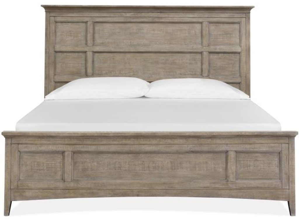 Complete Queen Panel Bed with Regular Rails - main image