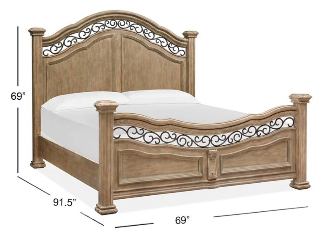 Complete Queen Panel Bed - image 2