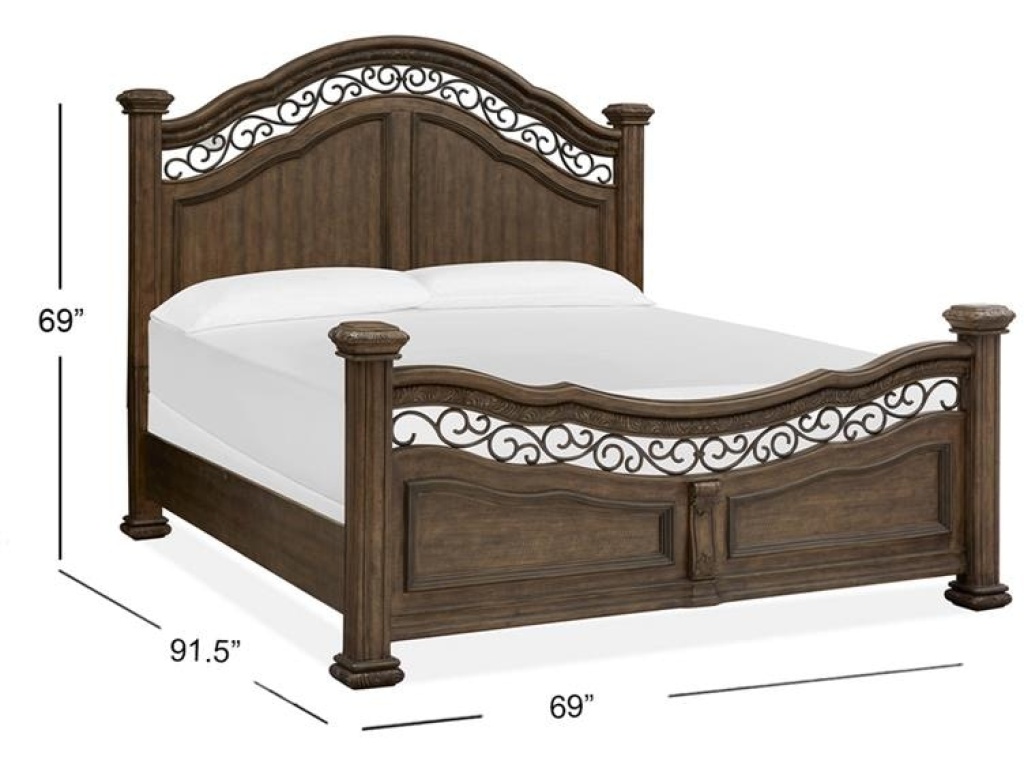 Complete Queen Panel Bed - image 2