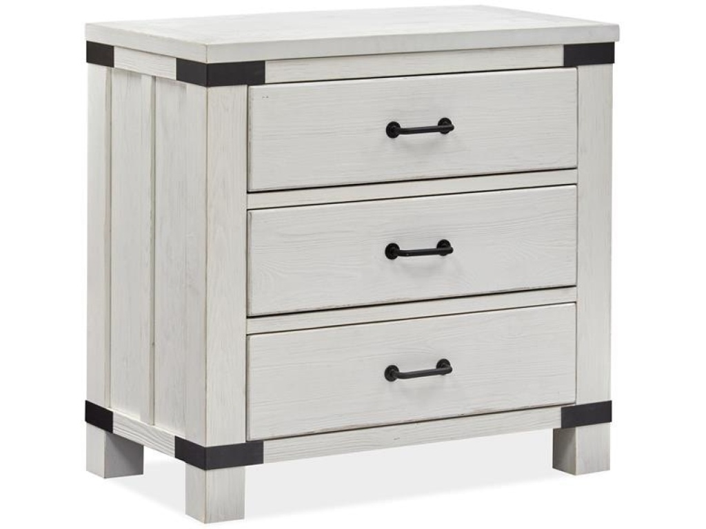 Bachelor Chest with Metal Decoration - image 3