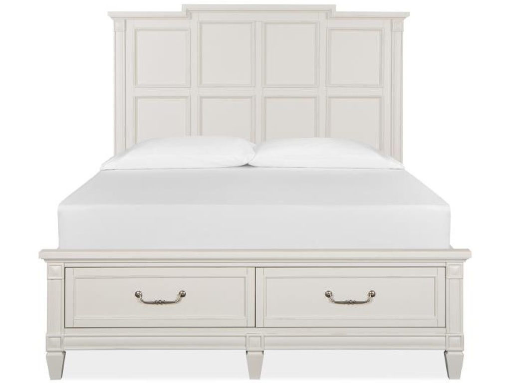 Complete Queen Panel Storage Bed - main image