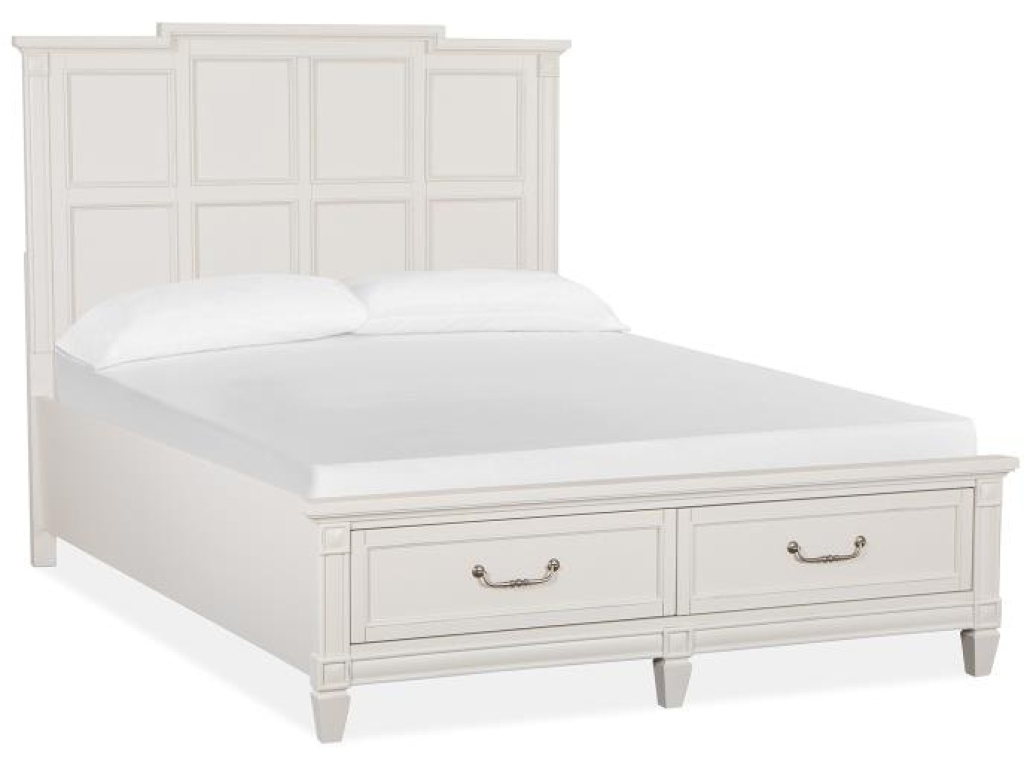 Complete Queen Panel Storage Bed - image 1