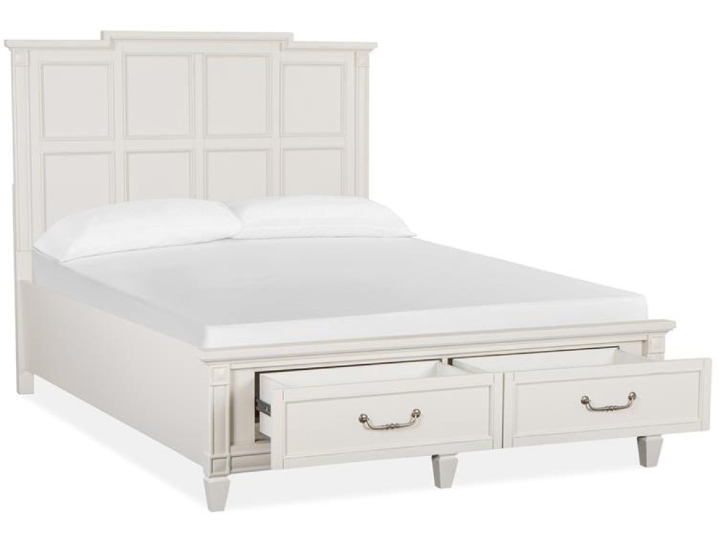 Complete Queen Panel Storage Bed - image 2
