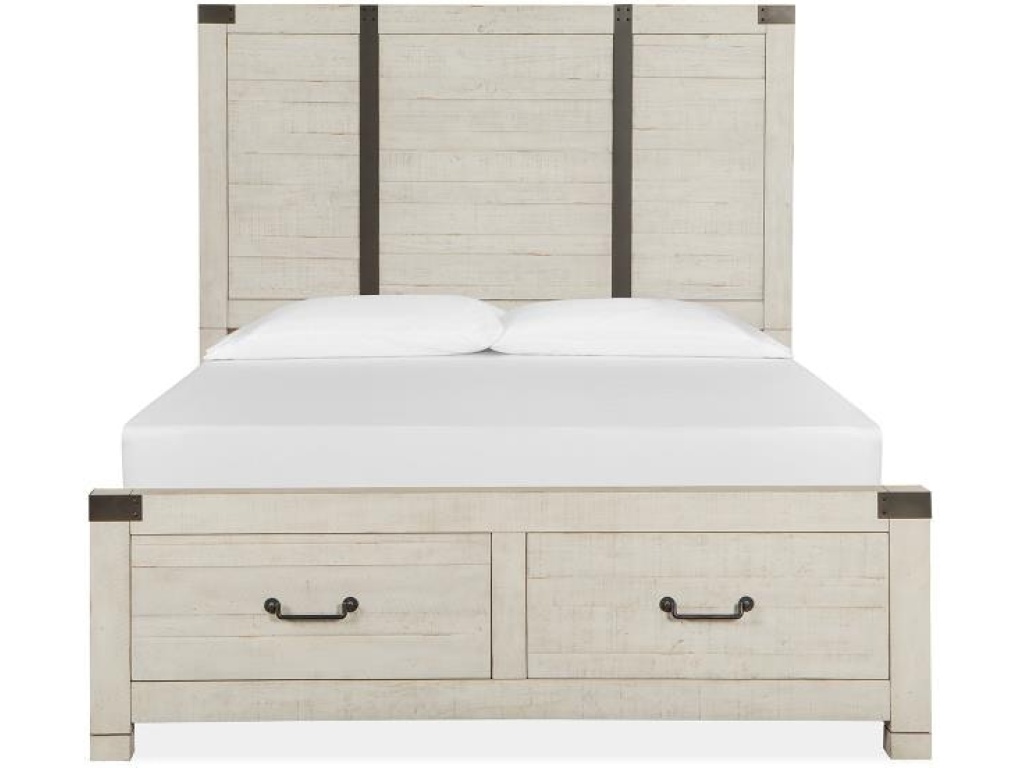 Complete Queen Panel Storage Bed - main image