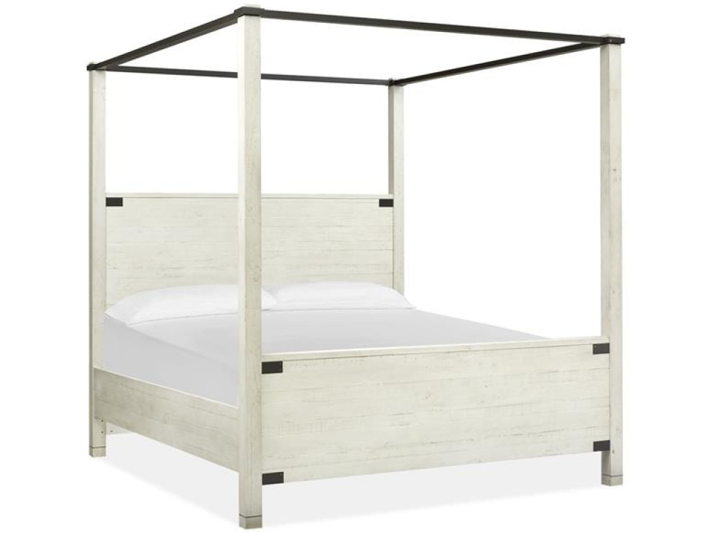 Wood Queen/King Poster Bed Rails Long Canopies SU - image 2