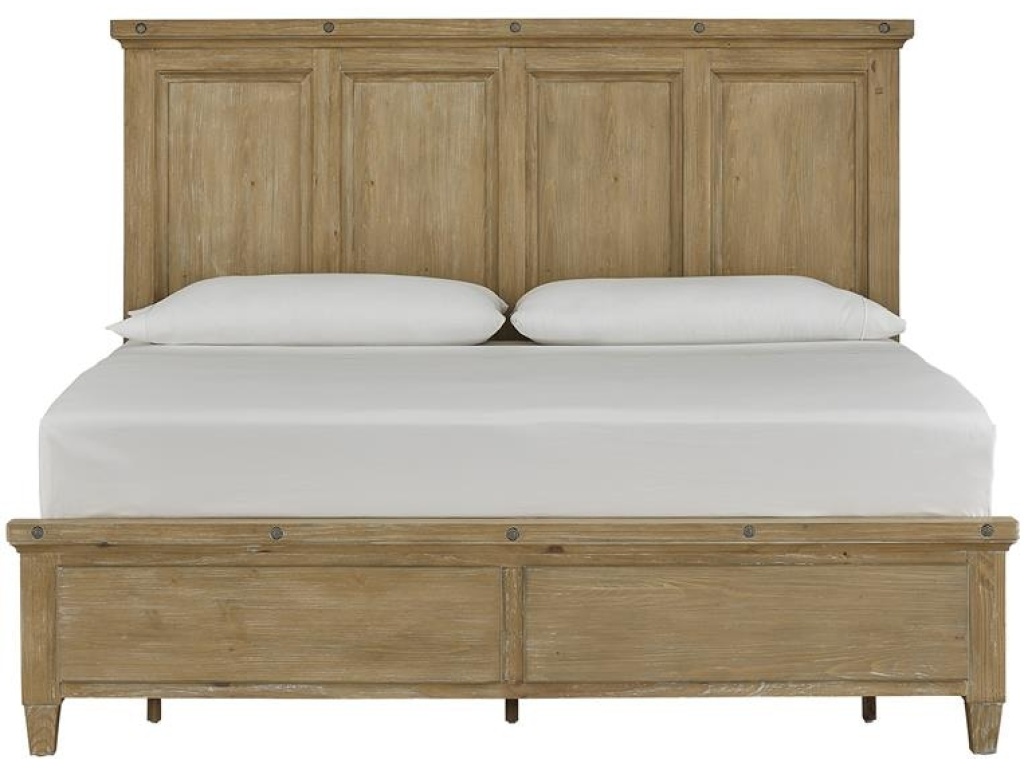 Wood Queen Panel Bed Footboard SU - main image
