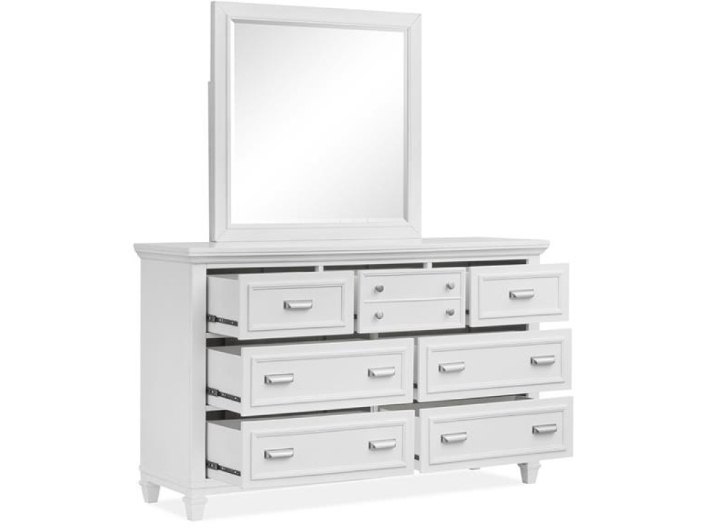 Landscape Mirror - White - image 1