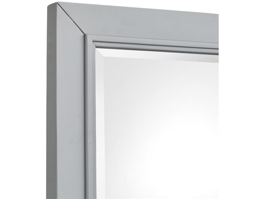 Complete Queen Panel Bed - Grey - image 3