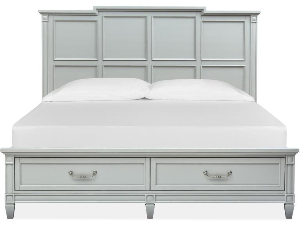 Complete Queen Panel Storage Bed - main image