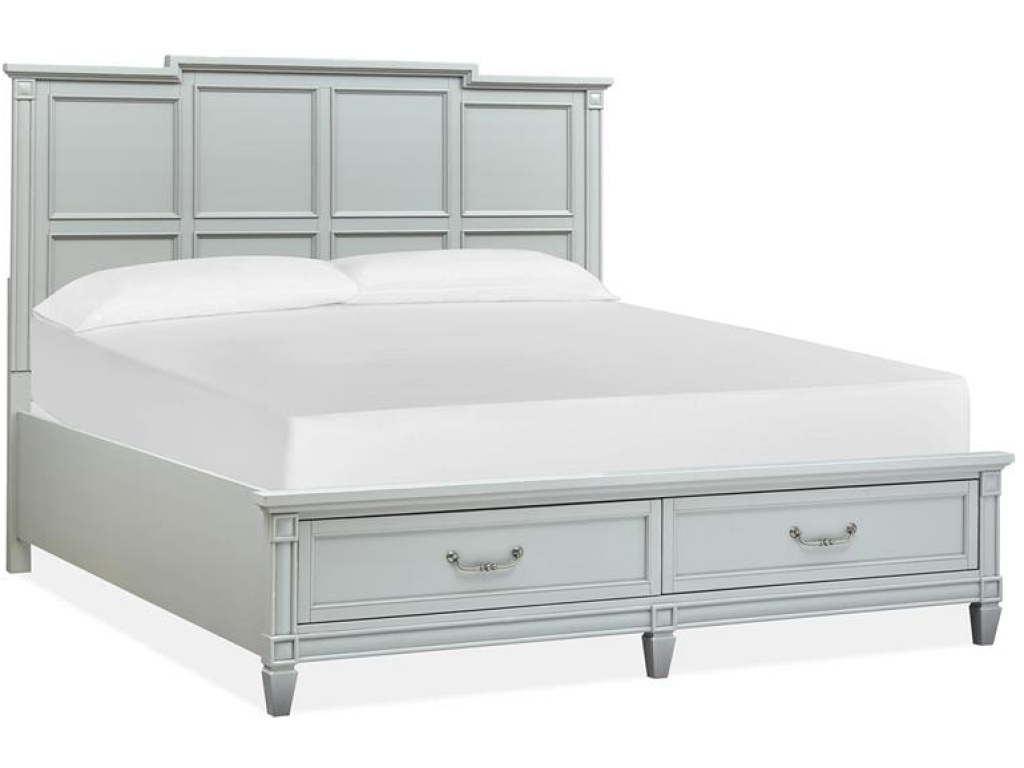 Complete Queen Panel Storage Bed - image 3