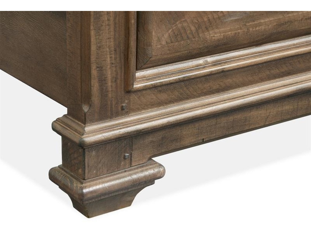 Complete Queen Panel Bed - image 1