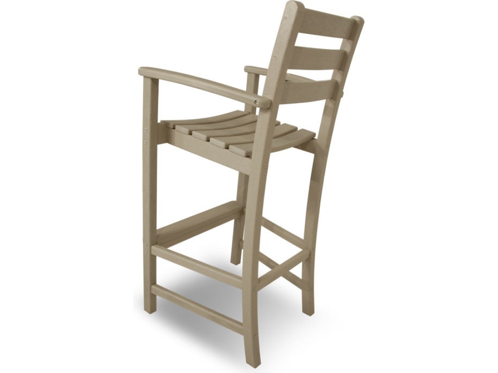 Trex Outdoor Furniture Monterey Bay Bar Arm Chair, alternate view 2