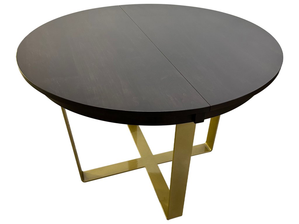 Round Extension Table with Steel Base - main image