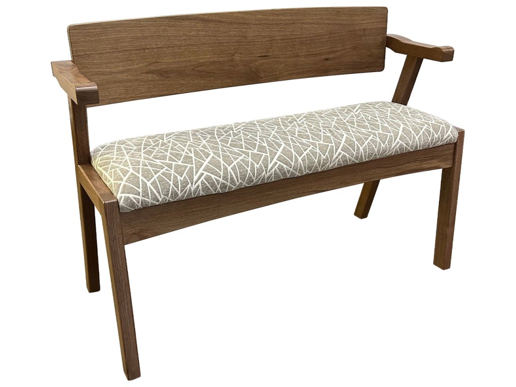 Barkman Furniture Custom Bench with Fabric Seat, primary thumbnail