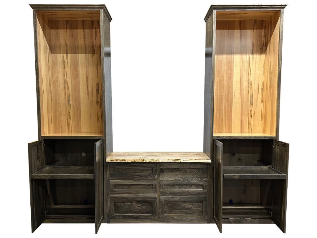Custom Bookcases & Credenza - image 1