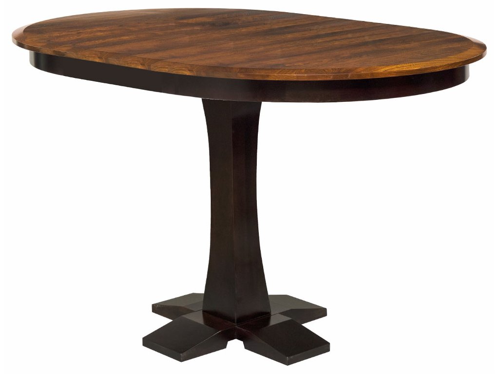 Christy Round Pedestal Dining Extension Table - main image