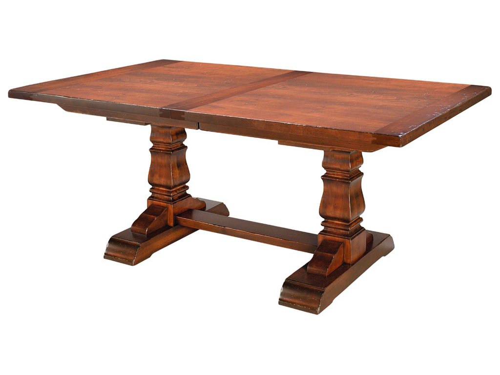 Provincial Cottage Extension Table W/ Breadboard Ends - main image